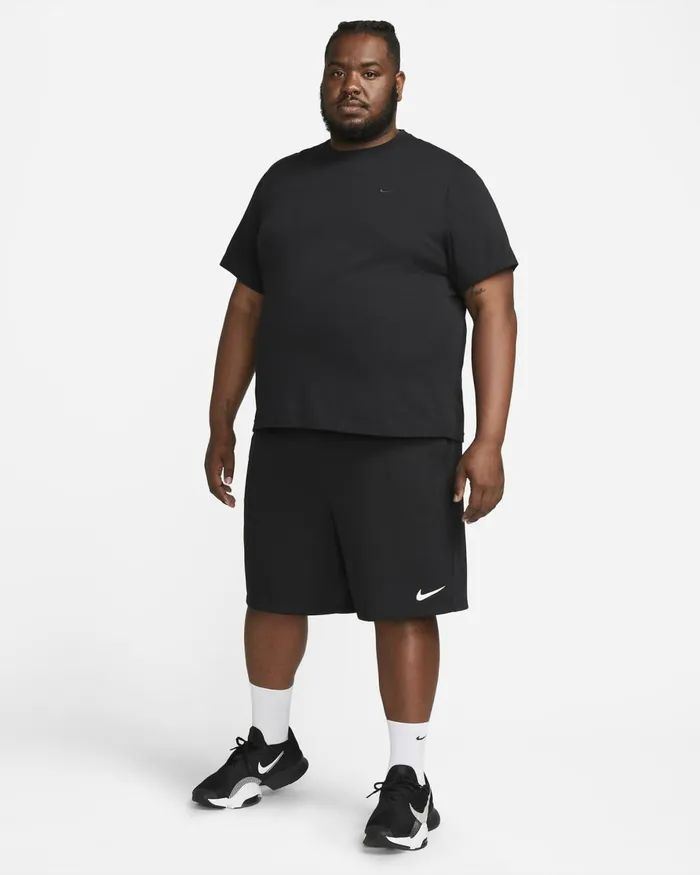 Men Nike Shorts Dry Blackwhite