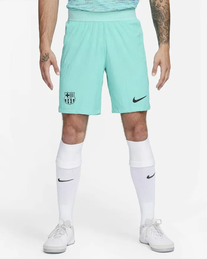 Men Nike Shorts FC Barcelona 202324 Match Third Light Aquablack