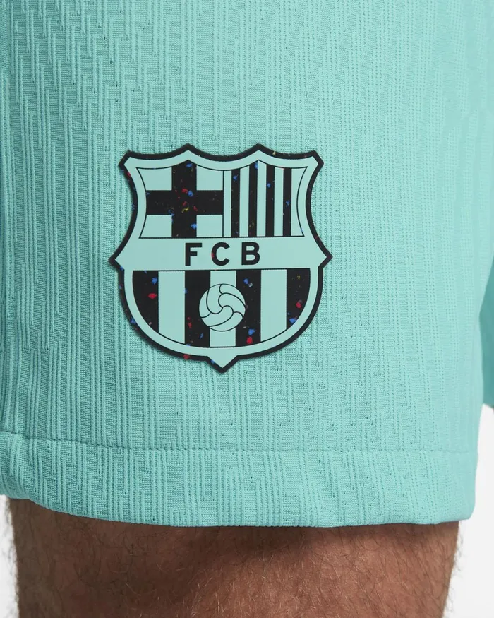 Men Nike Shorts FC Barcelona 202324 Match Third Light Aquablack
