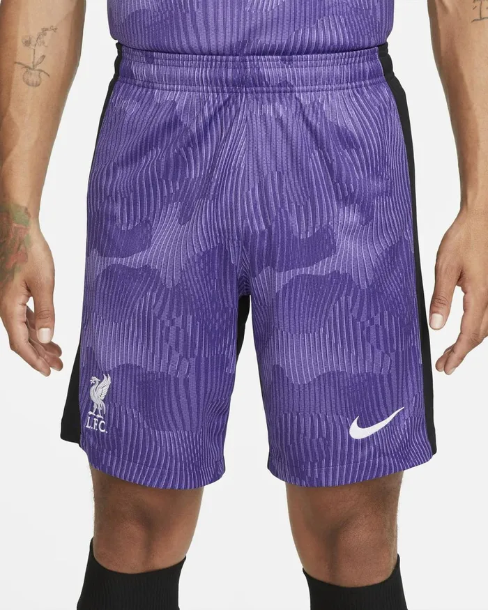 Men Nike Shorts Liverpool FC 202324 Stadium Third Space Purplecourt Purplewhite