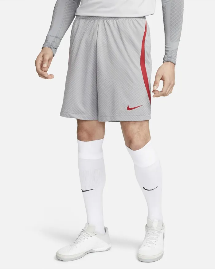 Men Nike Shorts Liverpool Strike Smoke Greytough Red