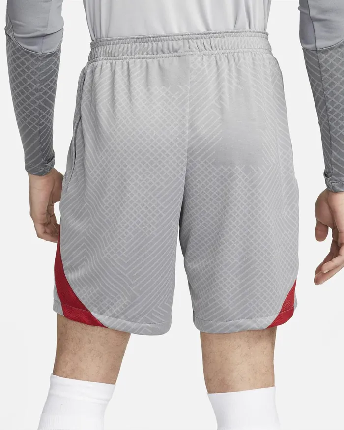 Men Nike Shorts Liverpool Strike Smoke Greytough Red