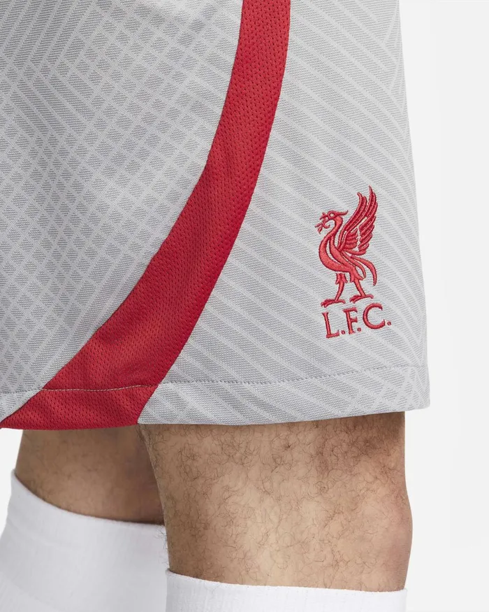 Men Nike Shorts Liverpool Strike Smoke Greytough Red