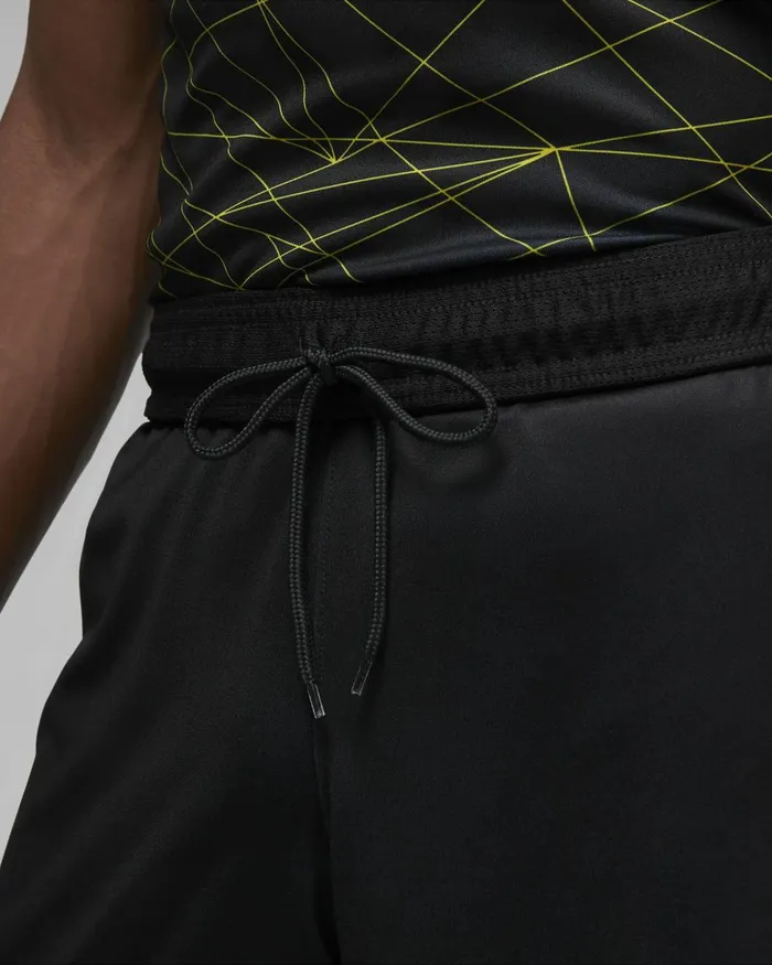Men Nike Shorts Paris SaintGermain 202223 Stadium Fourth Blacktour Yellowtour Yellow