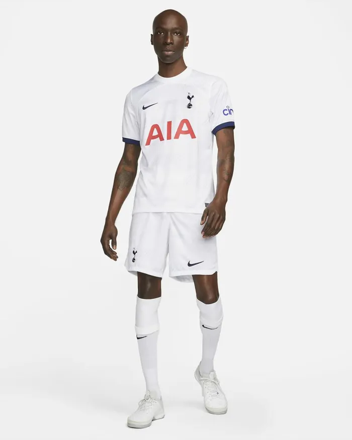 Men Nike Shorts Tottenham Hotspur 202324 Stadium Home Whitebinary Blue