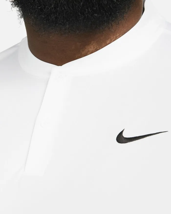 Men Nike Tops And TShirts NikeCourt DriFIT Whiteblack