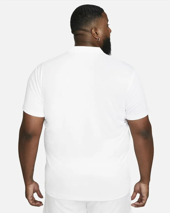 Men Nike Tops And TShirts NikeCourt DriFIT Whiteblack