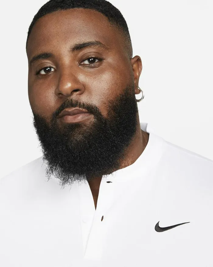 Men Nike Tops And TShirts NikeCourt DriFIT Whiteblack