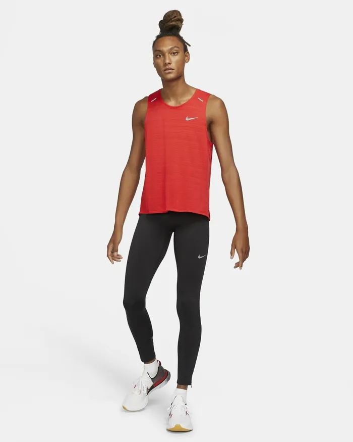Men Nike Trousers And Tights Challenger Black