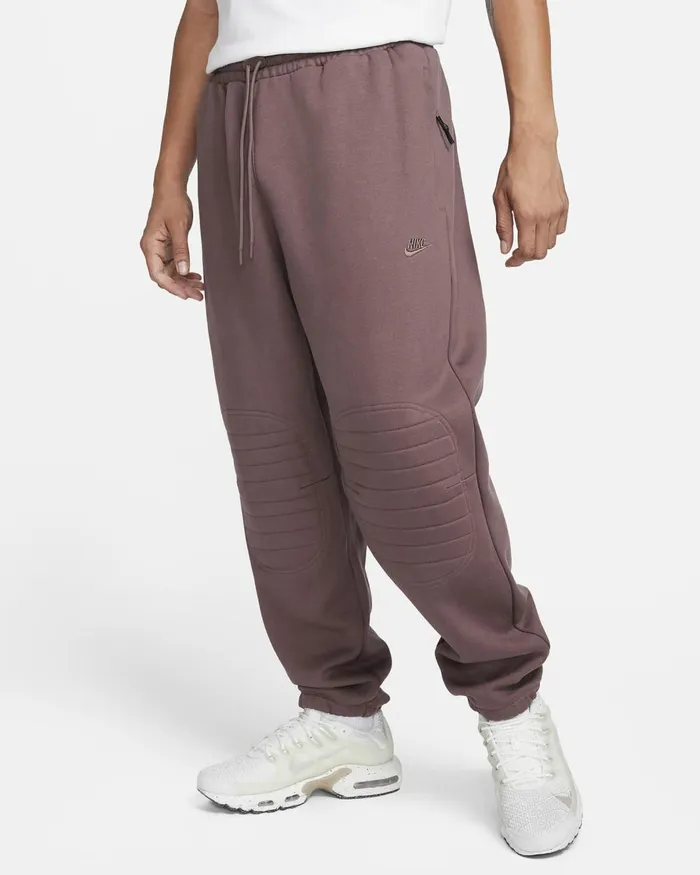 Men Nike Trousers And Tights Sportswear ThermaFIT Tech Pack Plum Eclipseplum Eclipse
