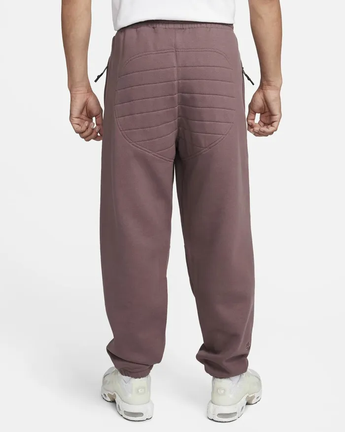 Men Nike Trousers And Tights Sportswear ThermaFIT Tech Pack Plum Eclipseplum Eclipse