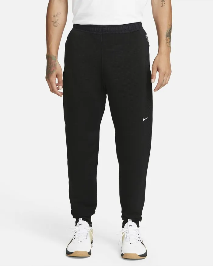 Men Nike Trousers And Tights ThermaFIT ADV APS Blackwhite