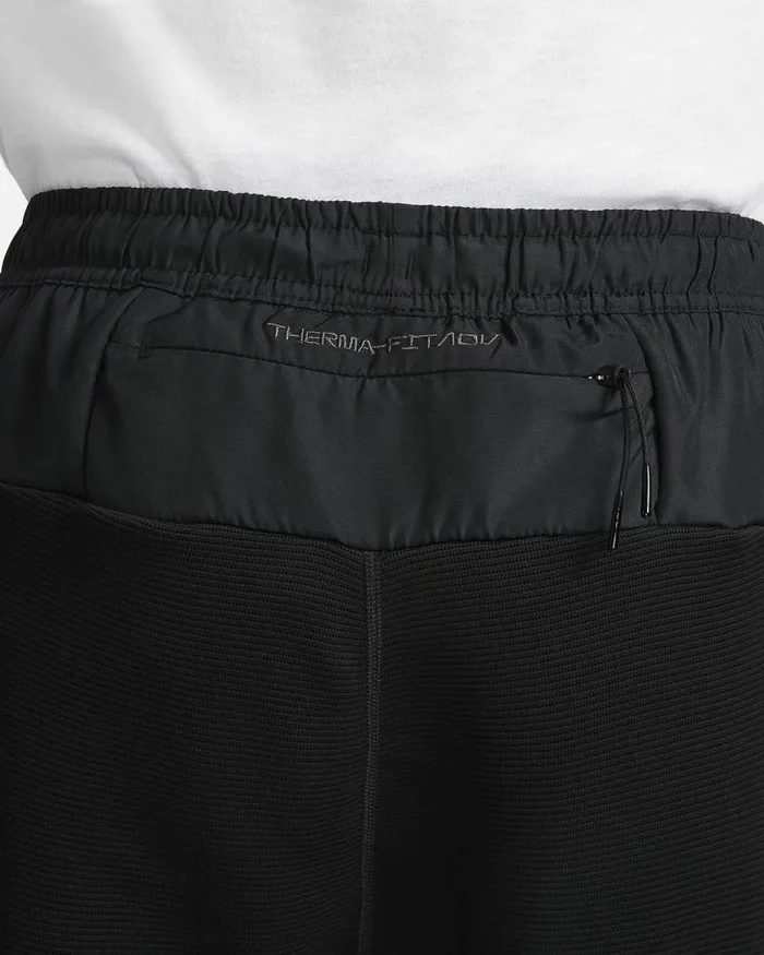 Men Nike Trousers And Tights ThermaFIT ADV APS Blackwhite