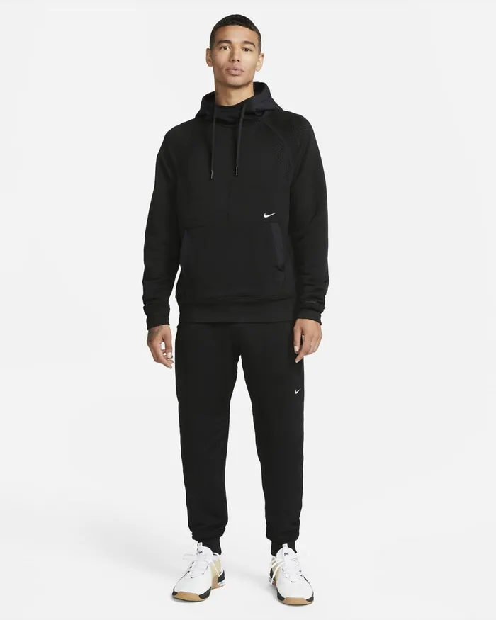 Men Nike Trousers And Tights ThermaFIT ADV APS Blackwhite