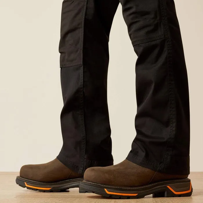 Men Pants and Shorts Ariat Rebar M7 Slim Cordura Twill Cargo Straight Pant Black