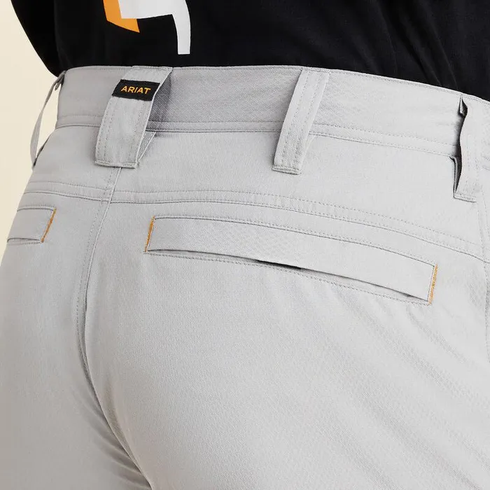Men Pants and Shorts Ariat Rebar WorkFlow Ultralight Short Alloy