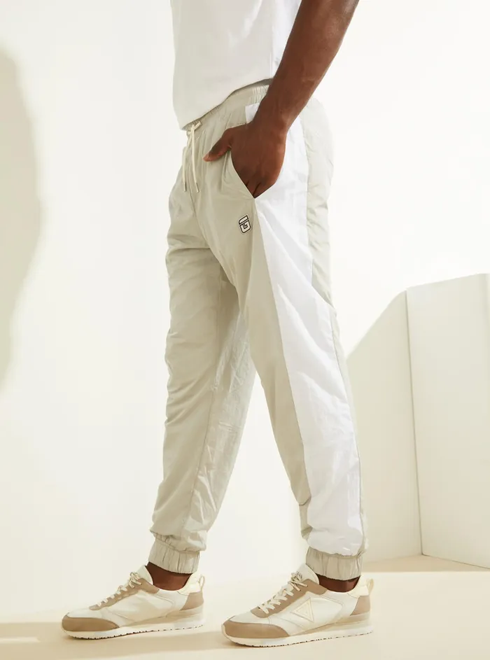 Men Pants and Shorts GUESS Grey Nowell Active Jogger Pants Men Pants and Shorts GUESS Grey Nowell Active Jogger Pants