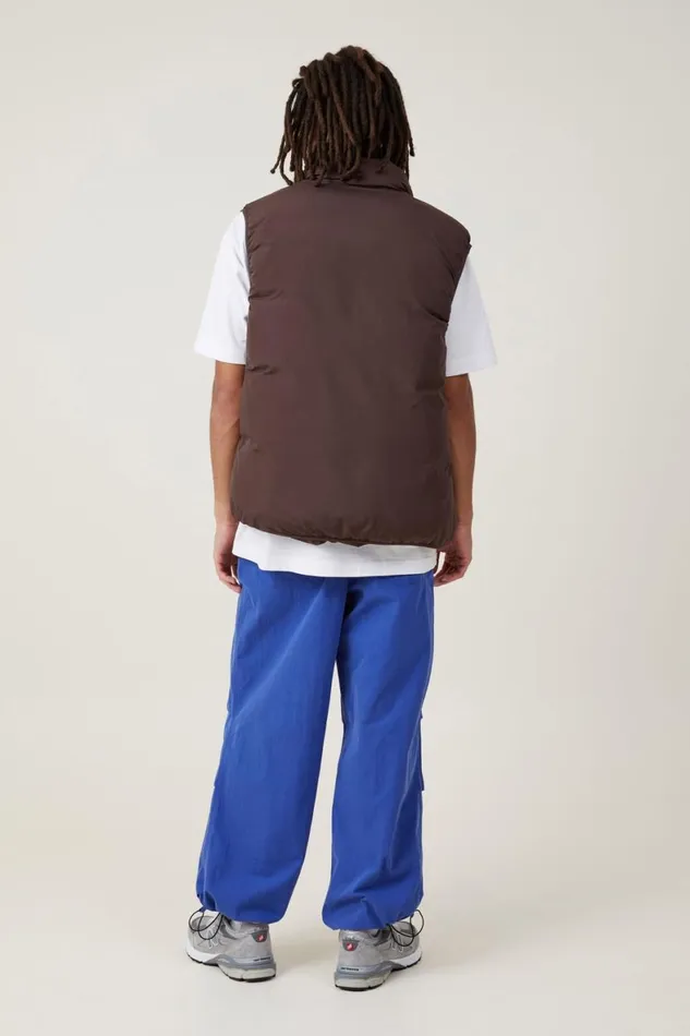 Men Pants Cotton On Parachute Field Pant Cobalt Blue