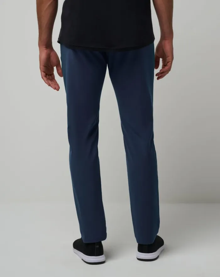 Men Pants TravisMathew OPEN TO CLOSE TECH CHINO PANT Dress Blues Men Pants TravisMathew OPEN TO CLOSE TECH CHINO PANT Dress Blues