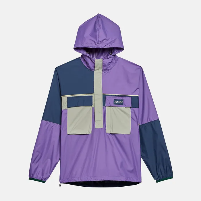 Men Parks Project X New Balance Packable Anorak Jacket Sour Grape New Balance Jackets and Vests Men Parks Project X New Balance Packable Anorak Jacket Sour Grape New Balance Jackets and Vests