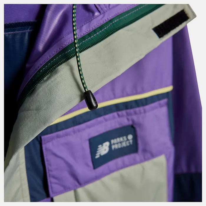 Men Parks Project X New Balance Packable Anorak Jacket Sour Grape New Balance Jackets and Vests Men Parks Project X New Balance Packable Anorak Jacket Sour Grape New Balance Jackets and Vests
