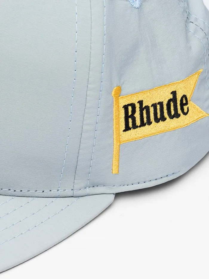 Men Rhude Hats RCROWN HAT Light Blue