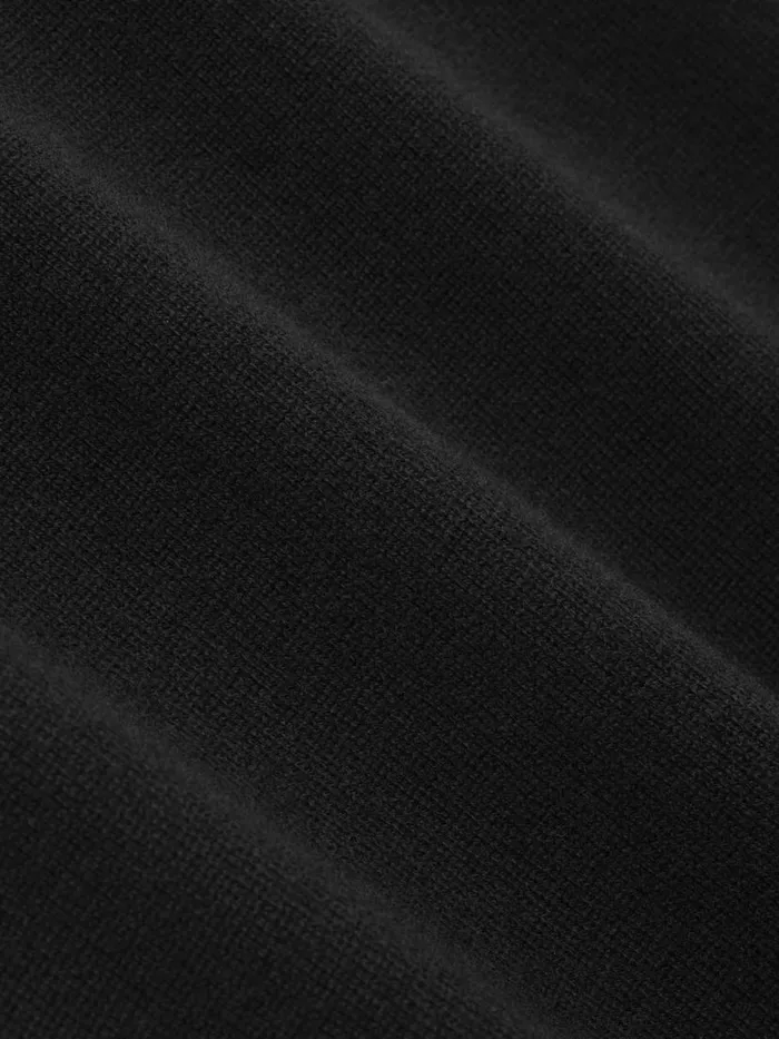 Men Rhude Luxe Knitwear MOONLIGHT KNIT TEE Blackcreamyellow