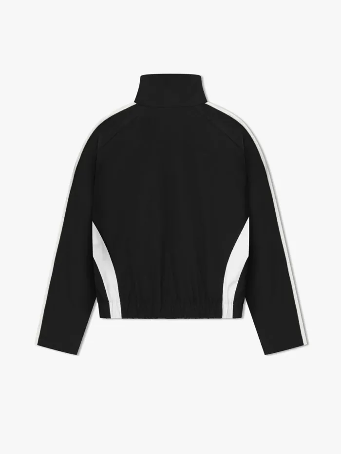 Men Rhude Outerwear SKI TRACK JACKET Blackwhite