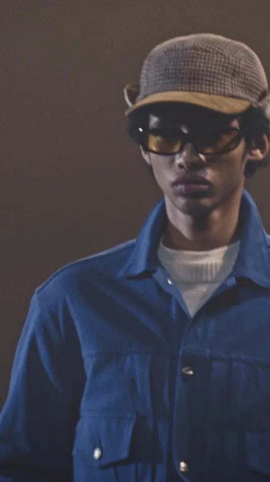 Men Rhude Outerwear STANDARD DENIM TRUCKER JACKET Cobalt Blue