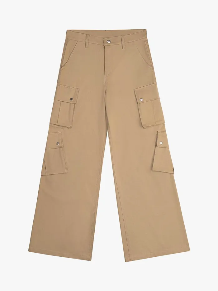 Men Rhude Pants DESERT CARGOS Khaki