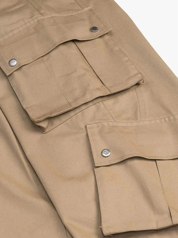 Men Rhude Pants DESERT CARGOS Khaki