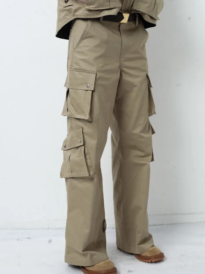 Men Rhude Pants DESERT CARGOS Khaki