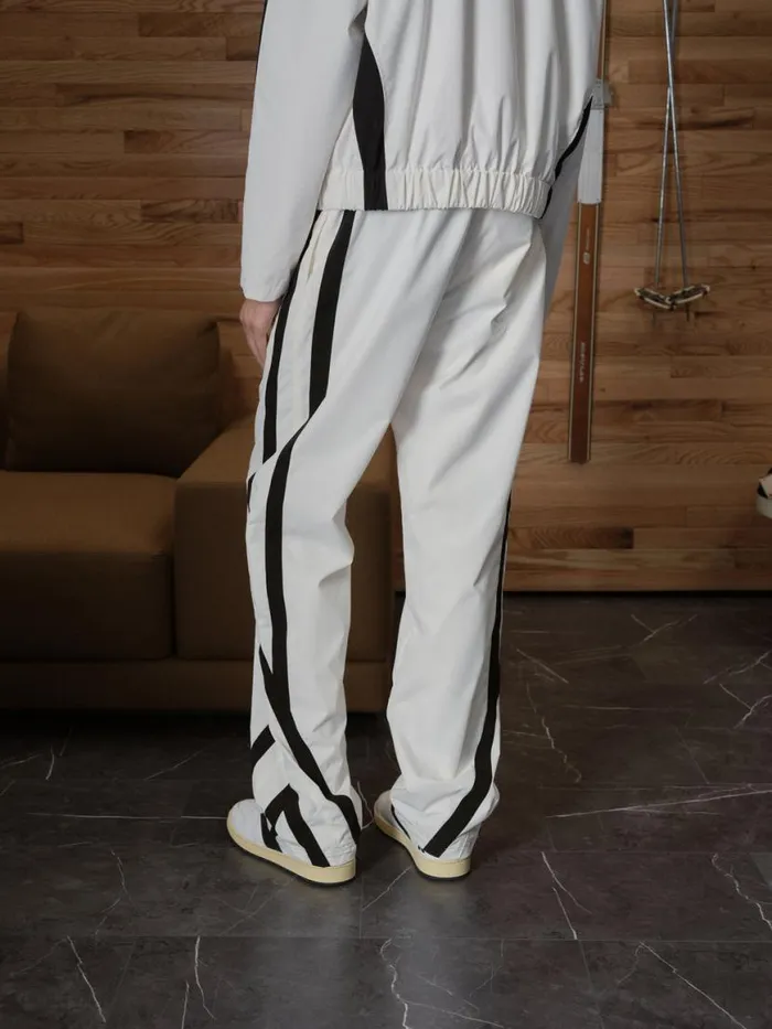 Men Rhude Pants SKITRACK PANTS Whiteblack