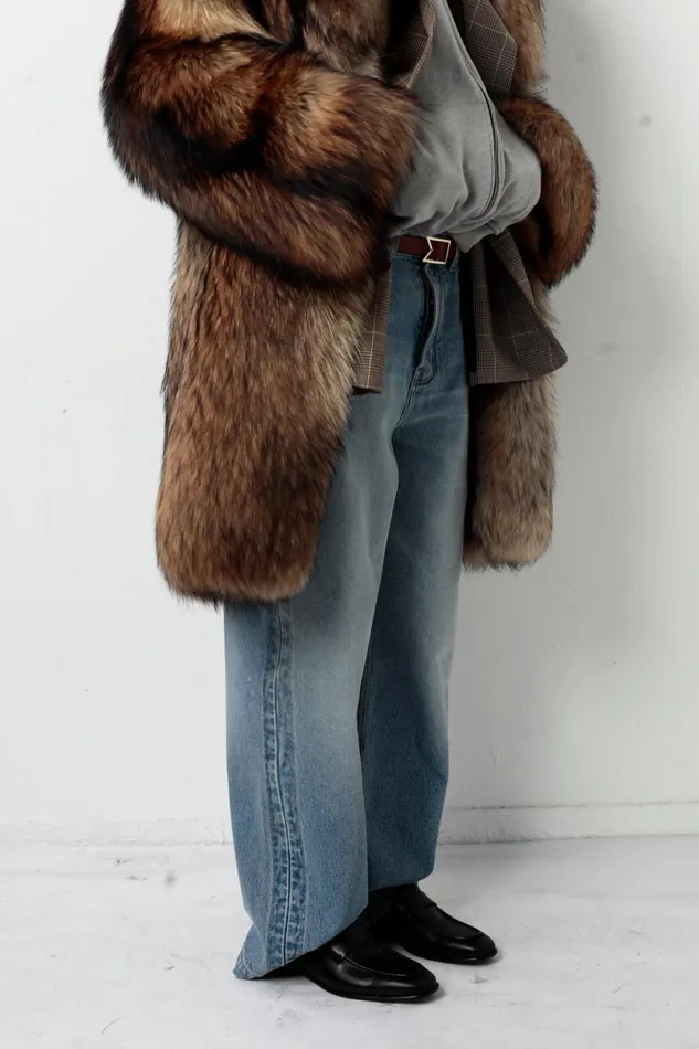 Men Rhude Pants TRAXEDO DENIM PANT Light Indigo