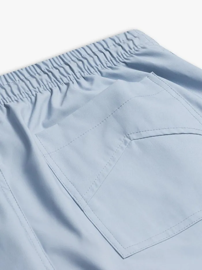 Men Rhude Shorts CREST SWIM TRUNKS Blue