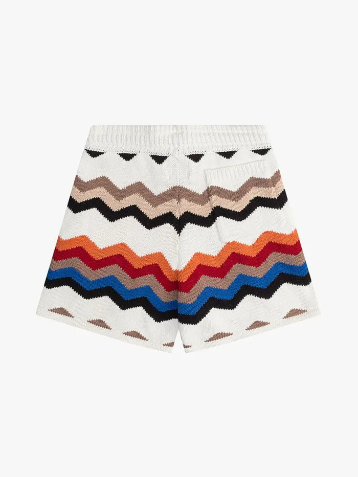 Men Rhude Shorts CYRIL KNIT SHORT Multi
