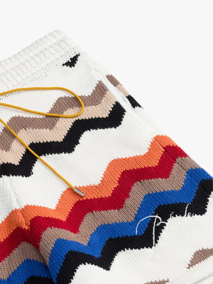 Men Rhude Shorts CYRIL KNIT SHORT Multi