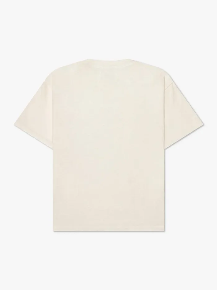 Men Rhude Tees BEACH CHAIR TEE Vtg White