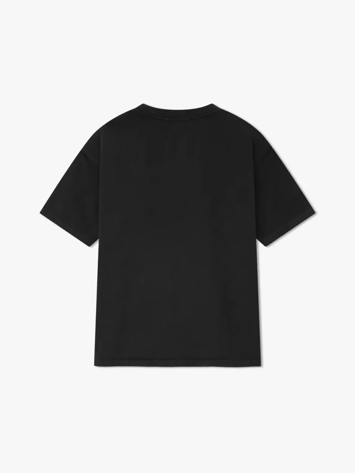 Men Rhude Tees LES DEUX ALPES TEE Vtg Black Men Rhude Tees LES DEUX ALPES TEE Vtg Black