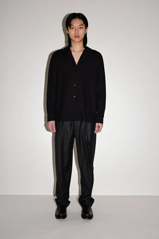 Men Shirts Wonhundred Enzo Overdye 8211 Black