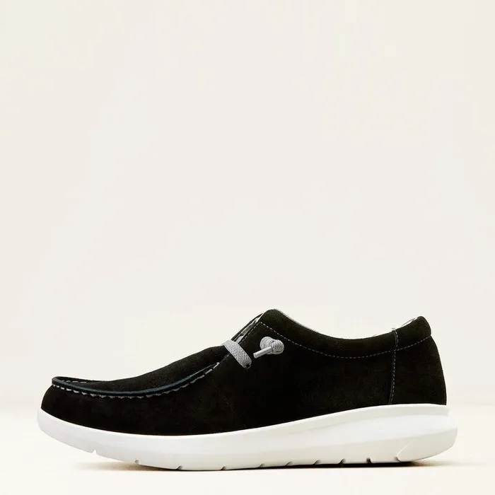 Men Shoes and Sneakers Ariat Hilo Black Suede
