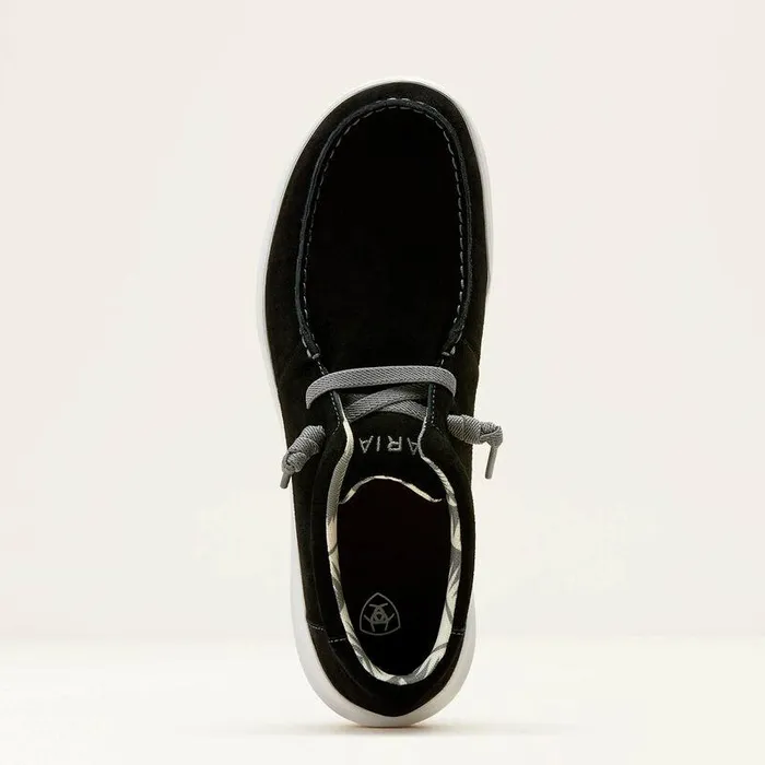 Men Shoes and Sneakers Ariat Hilo Black Suede