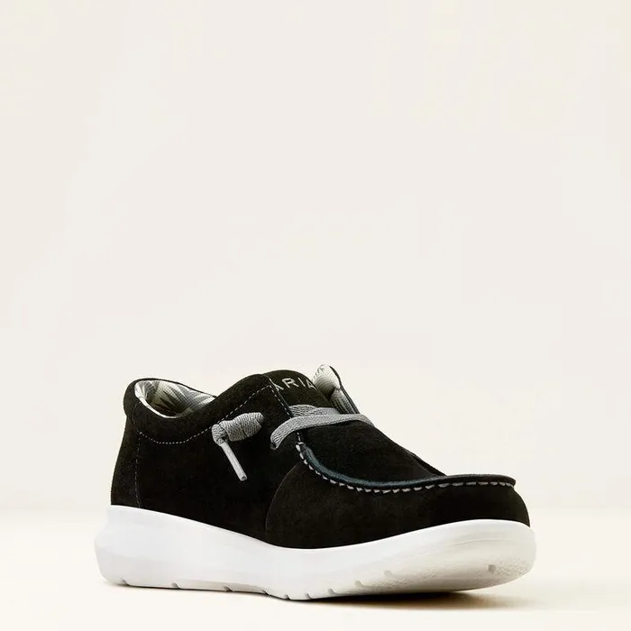 Men Shoes and Sneakers Ariat Hilo Black Suede