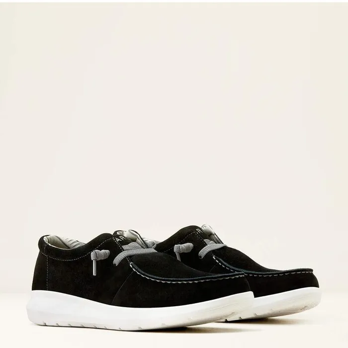 Men Shoes and Sneakers Ariat Hilo Black Suede