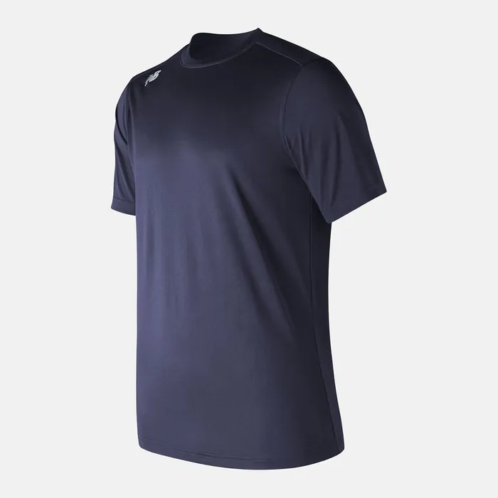 Men Short Sleeve Tech Tee Team Navy New Balance Shirts
