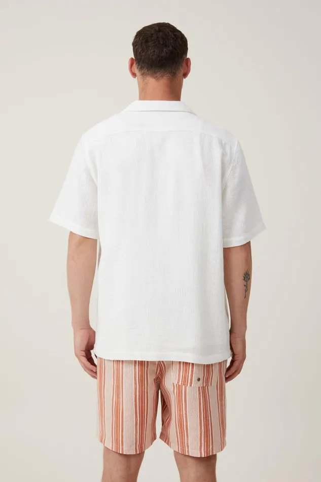 Men Shorts Cotton On Kahuna Short Clay Vertical
