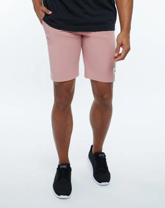 Men Shorts TravisMathew BERMUDA SHORT 8IN Dusty Rose Canvas