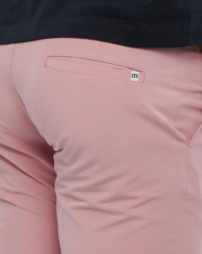 Men Shorts TravisMathew BERMUDA SHORT 8IN Dusty Rose Canvas Men Shorts TravisMathew BERMUDA SHORT 8IN Dusty Rose Canvas