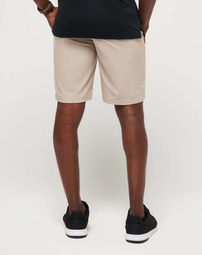 Men Shorts TravisMathew WANDERLUST SHORT 9IN Khaki