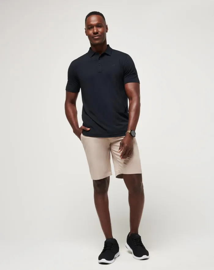 Men Shorts TravisMathew WANDERLUST SHORT 9IN Khaki